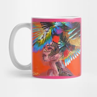 Portrait Punk War Style   628 Mug